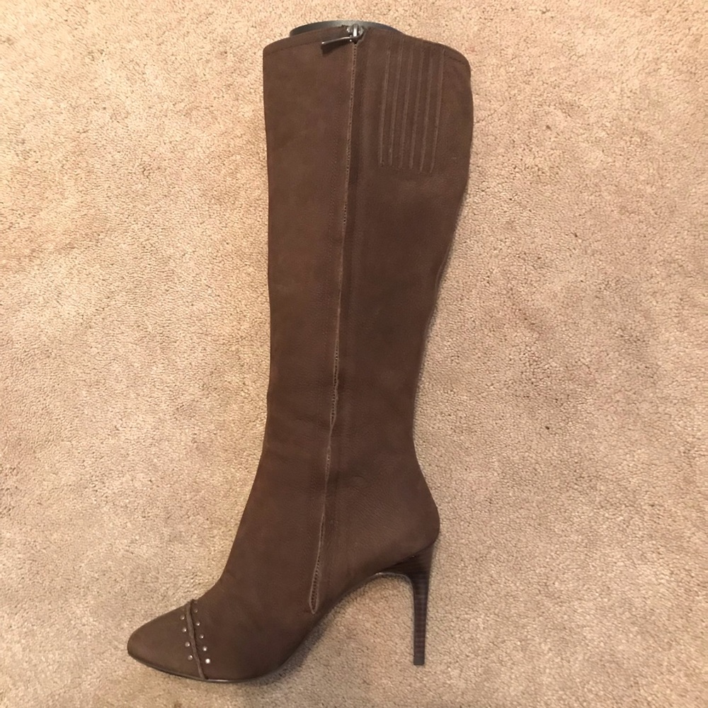 Max Studio high heel knee-high boots Sz 7.5 - Picture 2 of 10